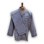 Load image into Gallery viewer, BULK BUY - Men's Two-Piece Poly Cotton Pajama Set with Matching Pants (8-Pack)