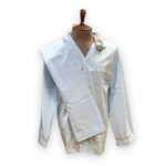 Load image into Gallery viewer, Men's Two Piece Poly Cotton Pajama Set with Matching Pants