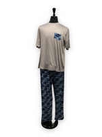 Load image into Gallery viewer, BULK BUY - Men's Two Piece Peached Jersey Knit Pajama Set with T-Shirt (6-Pack)