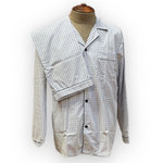 Load image into Gallery viewer, Men's Two Piece Poly Cotton Pajama Set with Matching Pants