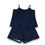 Load image into Gallery viewer, Women's Two Piece Peached Jersey Knit Camisole & Boxer Set