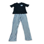 Load image into Gallery viewer, Men's Two Piece Peached Jersey Knit Pajama Set with T-Shirt