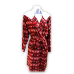 Load image into Gallery viewer, Women's Micropolar Bathrobe with Sherpa Hood