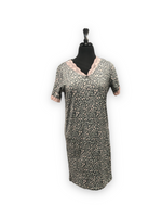 Load image into Gallery viewer, BULK BUY - Women's Peached Jersey Sleep Shirt with Buttons & Lace (6-Pack or 3-Pack)