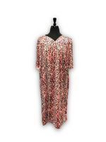 Load image into Gallery viewer, Women's Polyester Printed Short Caftans with V-Yoke