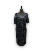 Load image into Gallery viewer, Women's Polyester Printed Short Caftans with V-Yoke