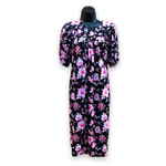Load image into Gallery viewer, Women's Polyester Printed Short Caftans with V-Yoke