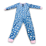 Load image into Gallery viewer, Women's Micropolar Polyester Zip Up Onesie with Cuffed Ankles and Wrists