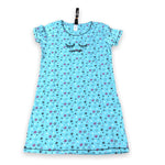 Load image into Gallery viewer, Women's Poly Cotton Jersey Knit Sleep Shirt with Embroidered Applique
