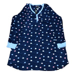 Load image into Gallery viewer, Women's Peachy Knit 35'' Nightshirt with Buttoned Placket