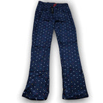Load image into Gallery viewer, Women's Velour Long Bell Bottom Pants with Hearts