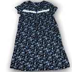 Load image into Gallery viewer, Women's Short Sleeve Peachy Gown with Ribbon-Run & Lace Trim