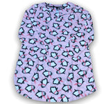 Load image into Gallery viewer, Women's Micropolar Sleepshirt with a Shirttail Hemline
