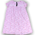 Load image into Gallery viewer, Women's Short Sleeve Peachy Gown with Ribbon-Run & Lace Trim