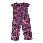 Load image into Gallery viewer, Women's Two Piece Peachy Knit Pajama Set with Capris Pants