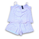 Load image into Gallery viewer, Women's Two Piece Peached Jersey Knit Camisole & Boxer Set