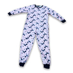Load image into Gallery viewer, Women's Micropolar Polyester Zip Up Onesie with Cuffed Ankles and Wrists