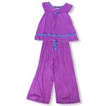 Load image into Gallery viewer, Women's Rayon Spandex Two Piece Capri Set