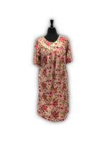 Load image into Gallery viewer, BULK BUY - Women's Polyester Printed Short Caftans with V-Yoke (3-Pack)
