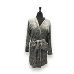 Load image into Gallery viewer, Women&#39;s Velour Leopard Printed Robes with Belt
