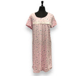 Load image into Gallery viewer, Women&#39;s Cotton Jersey Knit Nightgowns with Lace &amp; Bow
