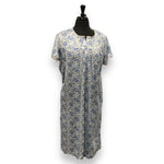 Load image into Gallery viewer, Women&#39;s Nightgowns with Front Yoke-Neckline &amp; Lace Trim
