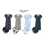 Load image into Gallery viewer, Women's Peached Jersey 42" Nightgown
