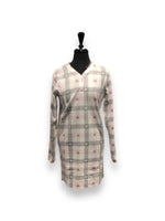 Load image into Gallery viewer, Women's Micropolar Sleep Shirt with 1/2 Placket &amp; Picot Edging
