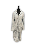 Load image into Gallery viewer, BULK BUY - Women's Jacquard Plush Flannel Zip Robe with Mock Neck (6-Pack)
