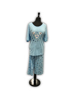 Load image into Gallery viewer, Women's 100% Cotton Capri Sets with Screen prints
