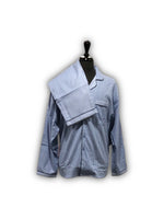 Load image into Gallery viewer, Men's Two Piece 100% Cotton Flannel Notched Collar PJ Set with Chest Pocket
