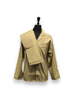 Load image into Gallery viewer, Men's Two Piece Poly Cotton Pajama Set with Notched Collar &amp; Chest Pocket
