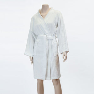 Unisex 100% Cotton Luxurious Terry/Waffle Bath Robe