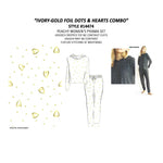 Load image into Gallery viewer, Women's Two Piece Hooded Peached Jersey Knit PJ Set
