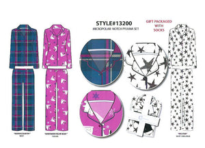 Micropolar Pyjamas w Socks (Gift Packaged)