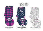 Load image into Gallery viewer, Women&#39;s Polyester Micropolar &amp; Plush Flannel Long Sleeved Nightshirts
