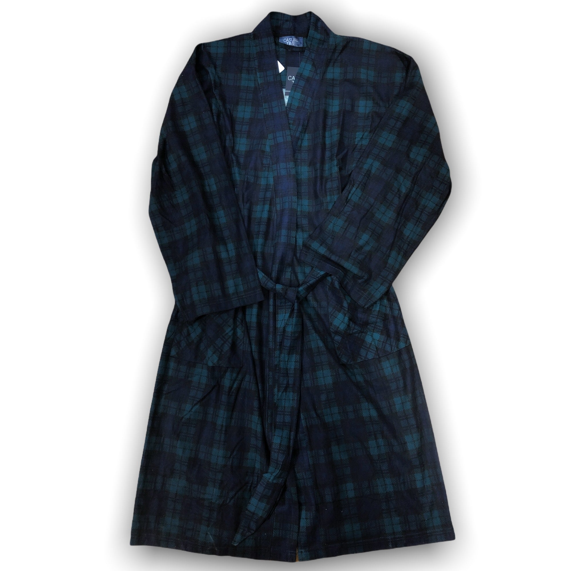 Men's Pressed Micropolar Printed Robes