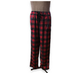 Load image into Gallery viewer, Men&#39;s Plaid Plush Micropolar Sleep Pants
