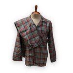 Load image into Gallery viewer, Men&#39;s Two Piece Flannel Pajama Set with Matching Bottoms
