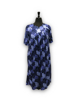 Load image into Gallery viewer, Women&#39;s Polyester Printed Short Caftans with V-Yoke
