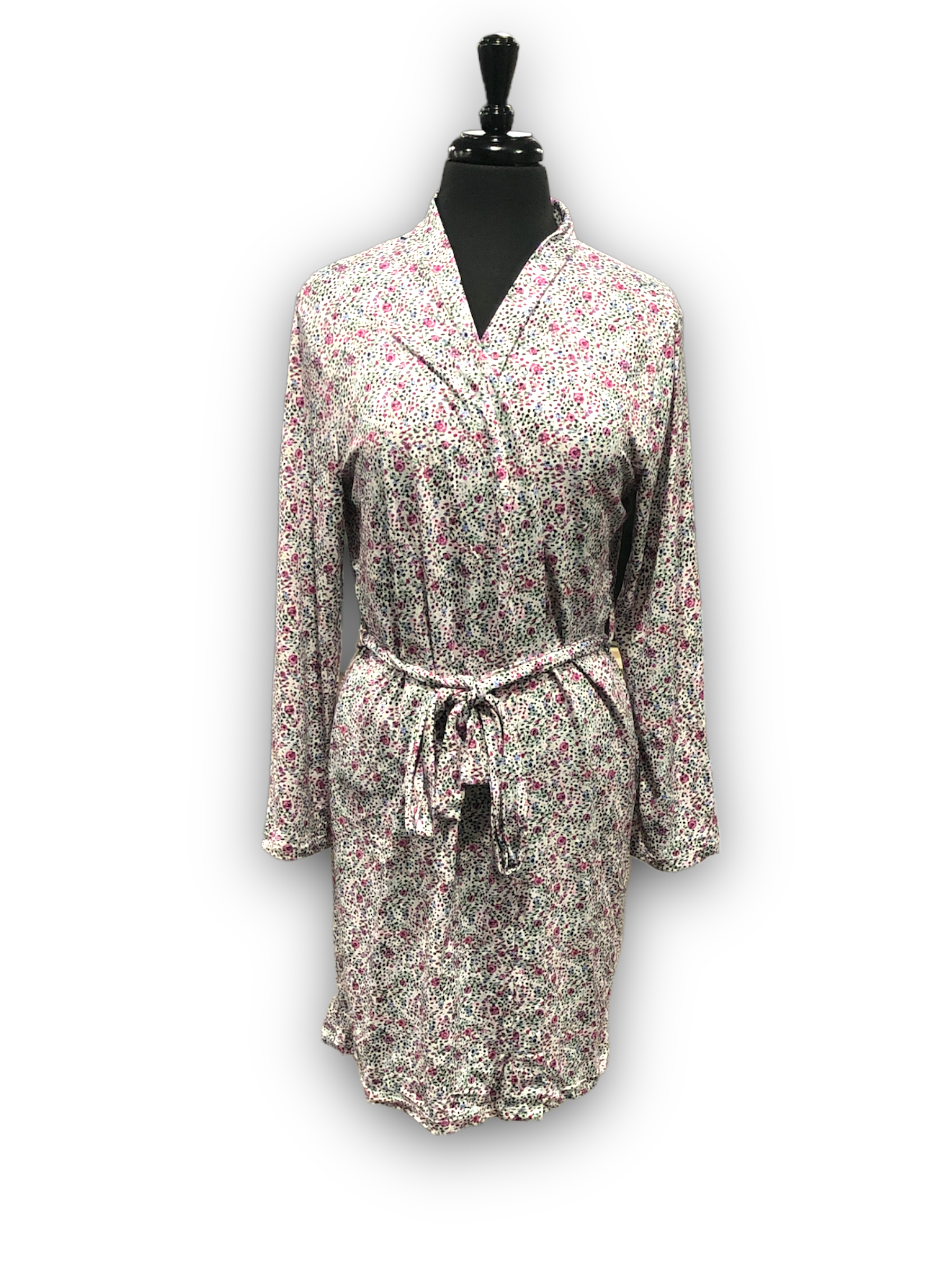 Women's Peached Jersey Robes with Long Sleeves