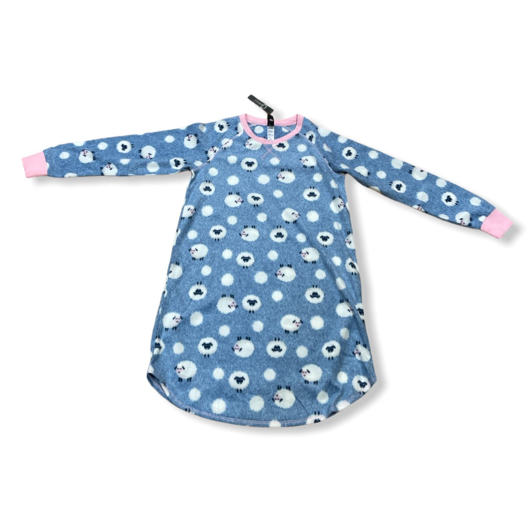 Women's Polyester Micropolar & Plush Flannel Long Sleeved Nightshirts