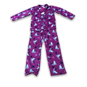 Women's Polyester Micropolar Pajama Gift Set with Socks