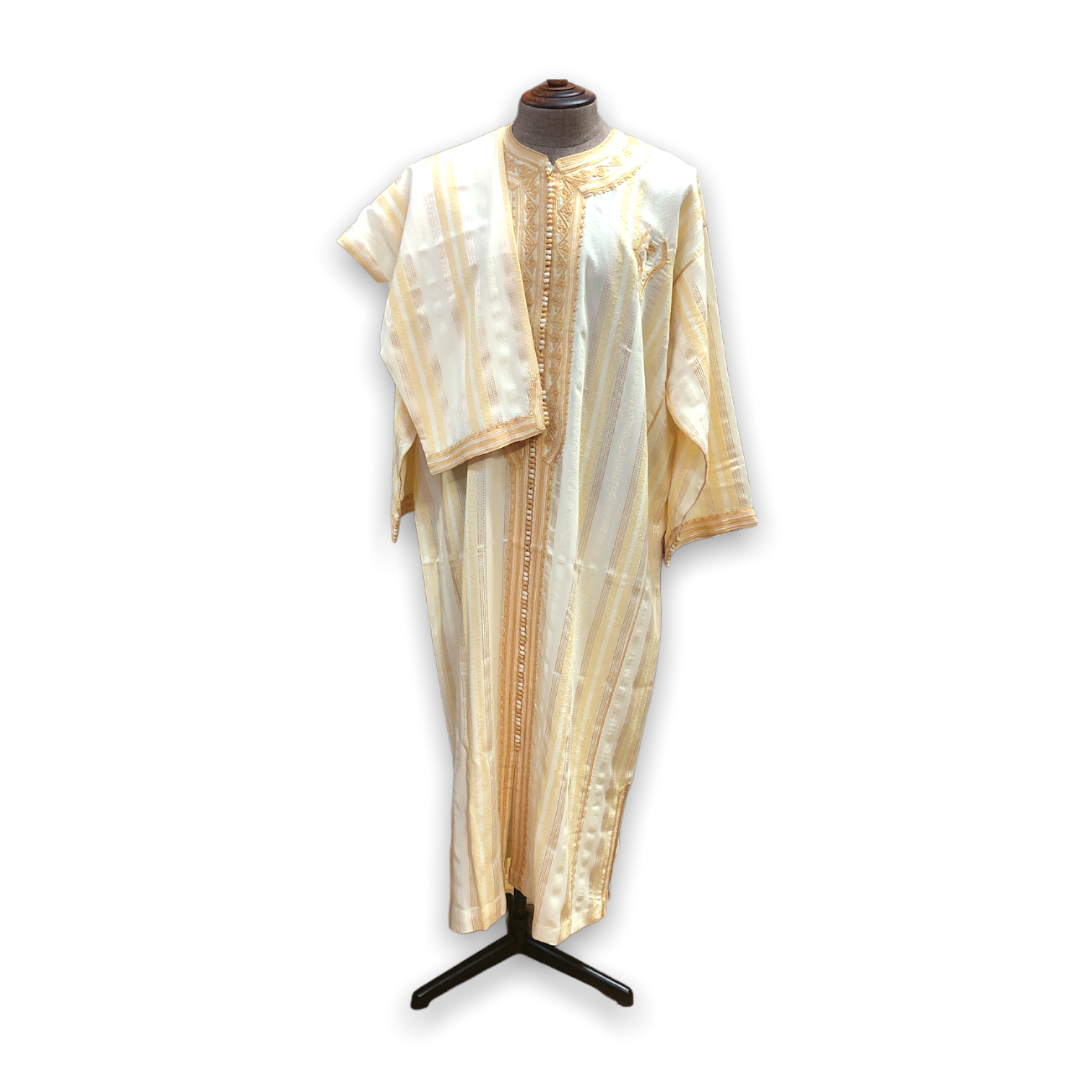 Men's Two Piece High-End Grooms Caftan with Pants
