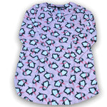 Load image into Gallery viewer, Women&#39;s Micropolar Sleepshirt with a Shirttail Hemline
