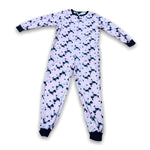 Load image into Gallery viewer, Women&#39;s Micropolar Polyester Zip Up Onesie with Cuffed Ankles and Wrists
