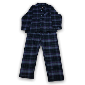 Men's 100% Cotton Flannel Plaid Pajama Sets