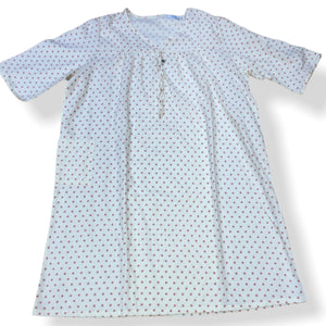 Women's 100% Cotton Flannel Hospital Gown